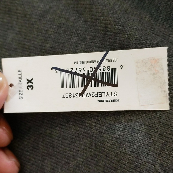 Joe Fresh| NWT Grey Long sleeve Turtleneck Sweater Dress Cotton Blend - Picture 8 of 13